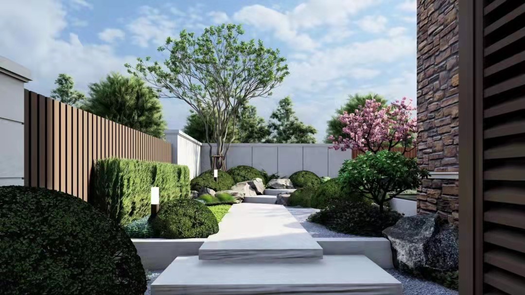 室外花园效果图-2