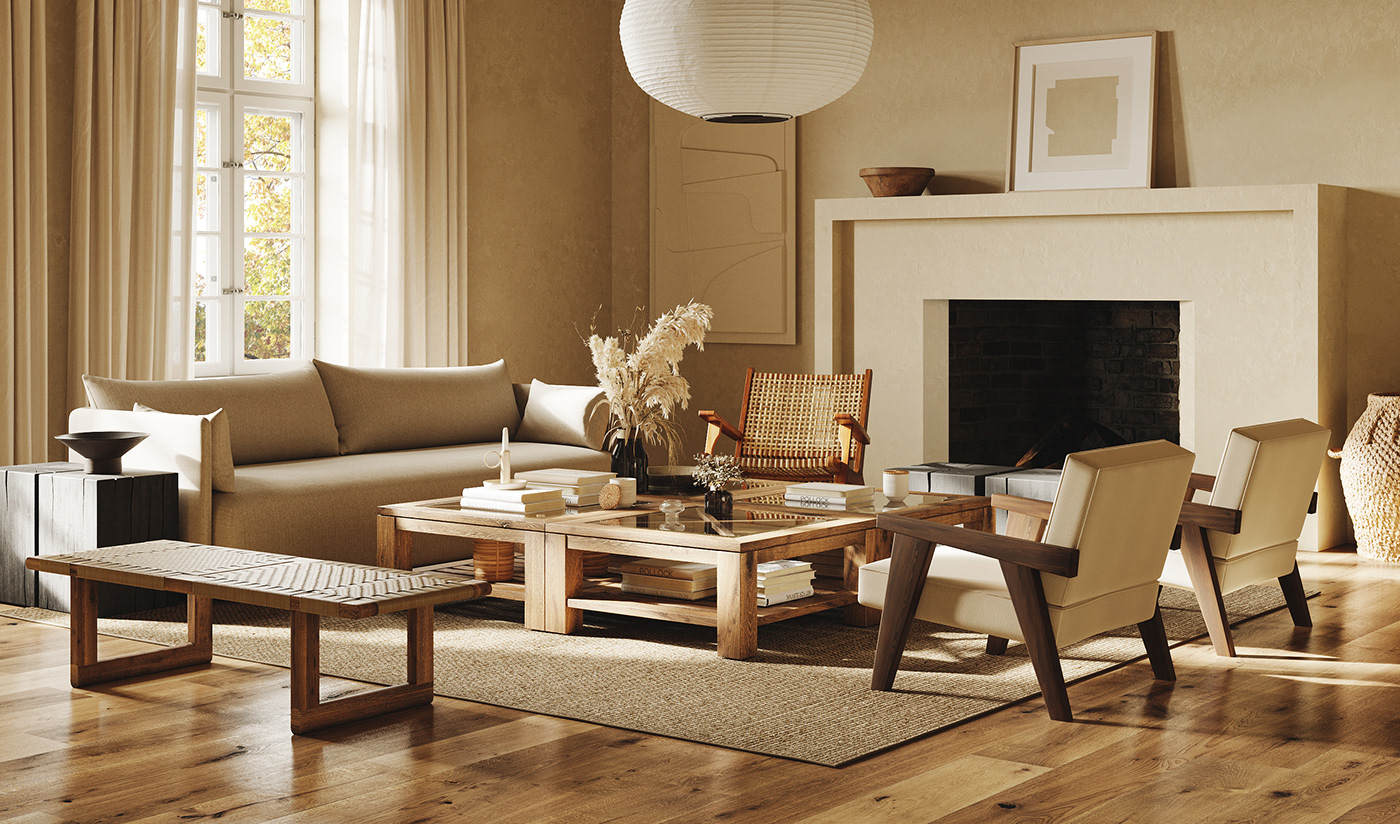 俄式侘寂风平层设计丨ZARA HOME VIBE-2