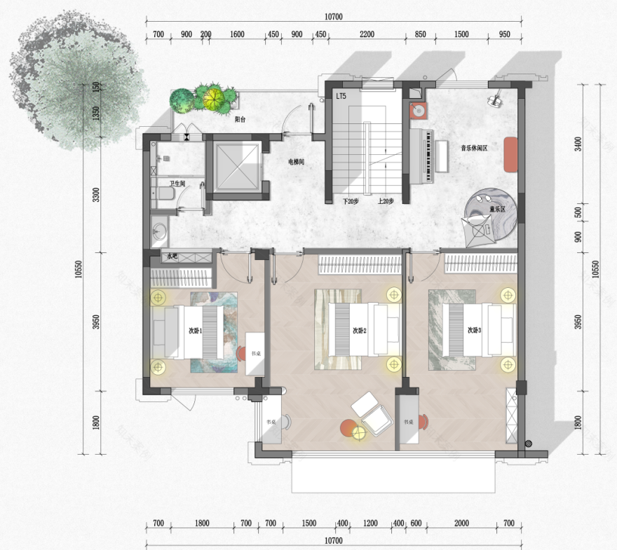 尚层大作——为爱筑巢,倾心打造400㎡意式浪漫婚房-140