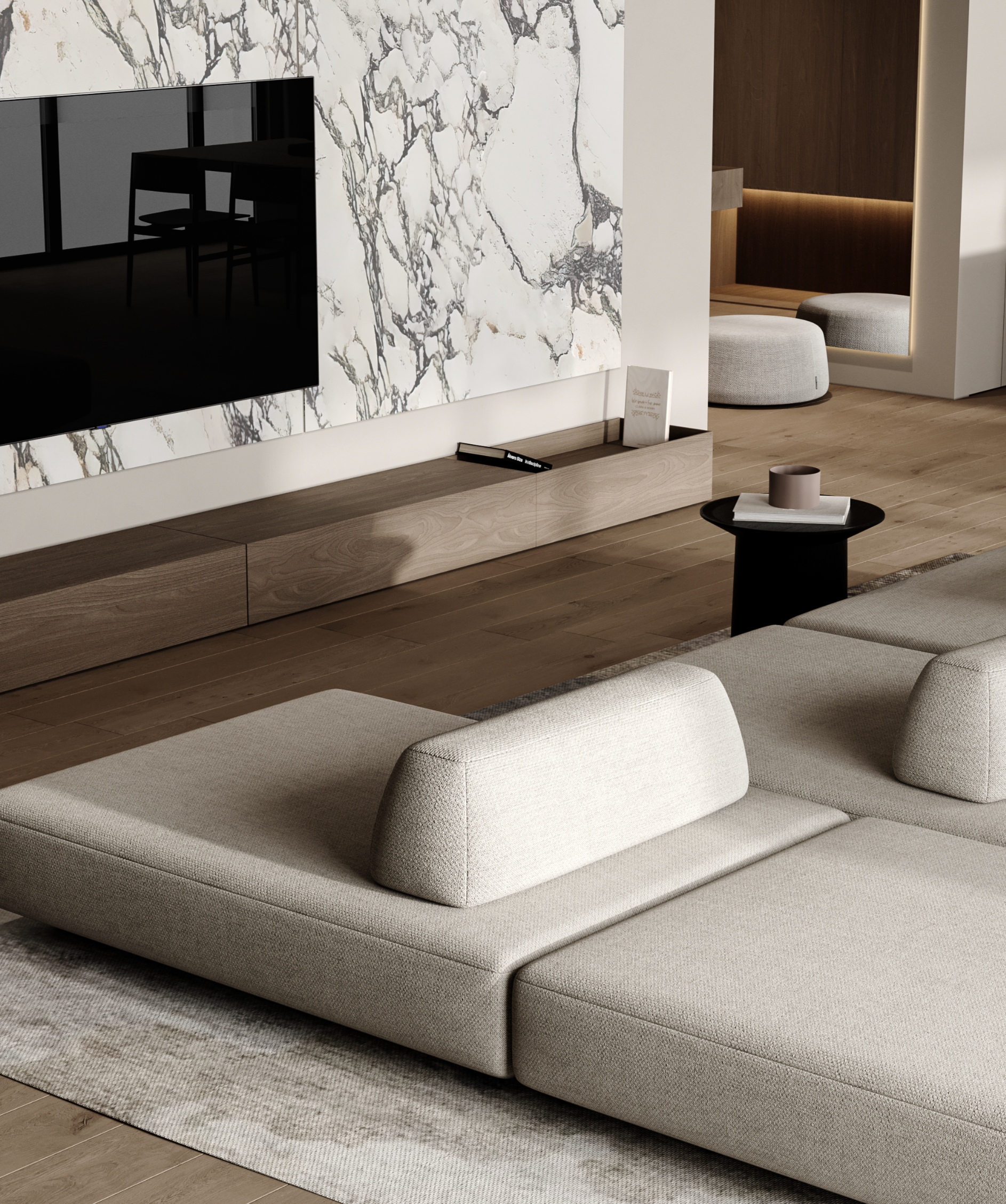 180㎡ 现代简约 舒适时尚 大平层-5