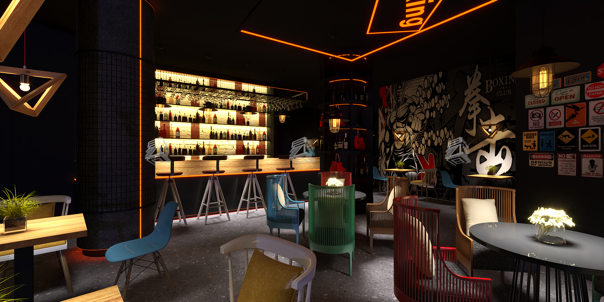 MR.BOXING酒吧--望京-4