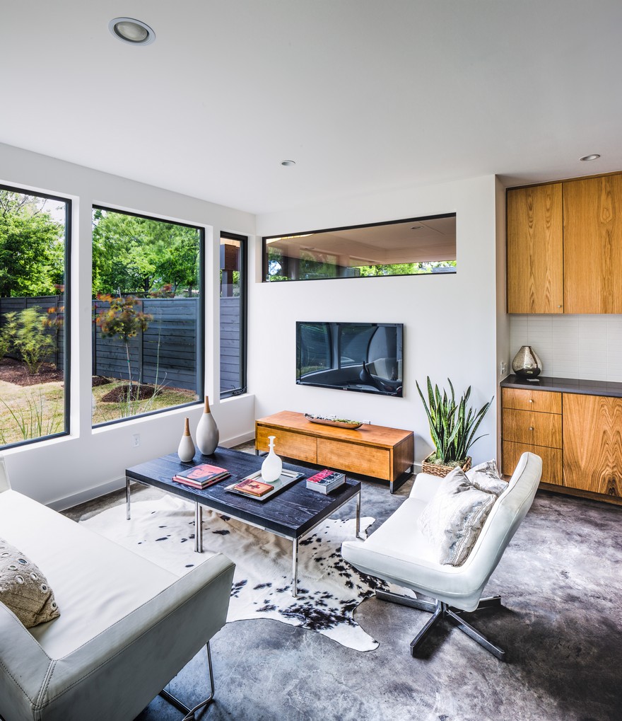 奥斯汀 Johanna House，城市填充项目的空间优化探索-12