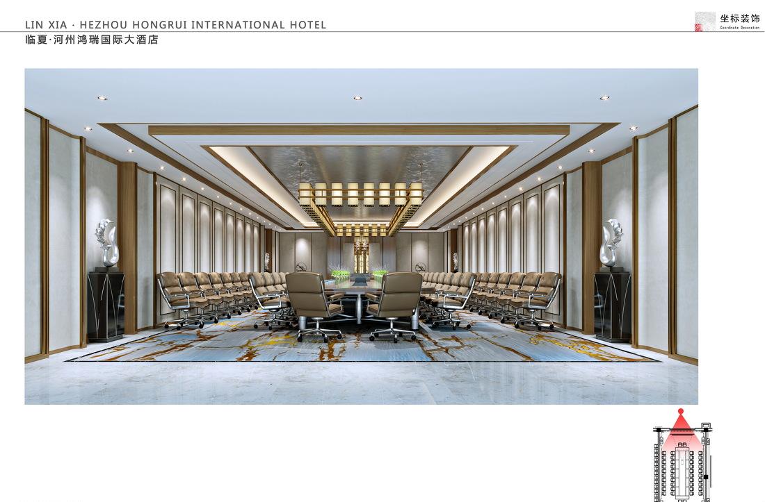 河州临夏鸿瑞国际大酒店室内设计-30
