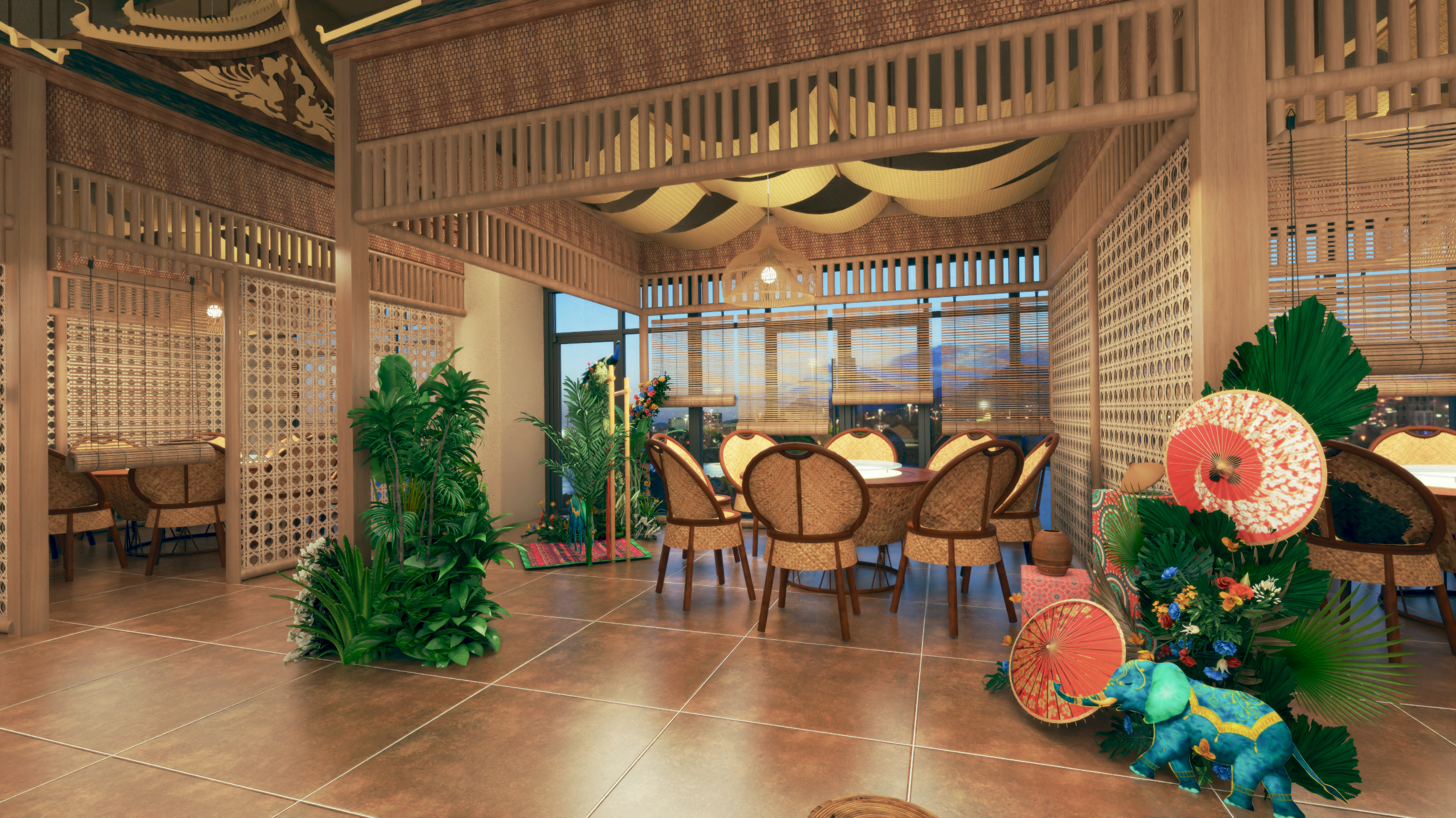 民族风格装修装饰效果图 · 2024年方案汇总丨郭大叔和星星崽-11