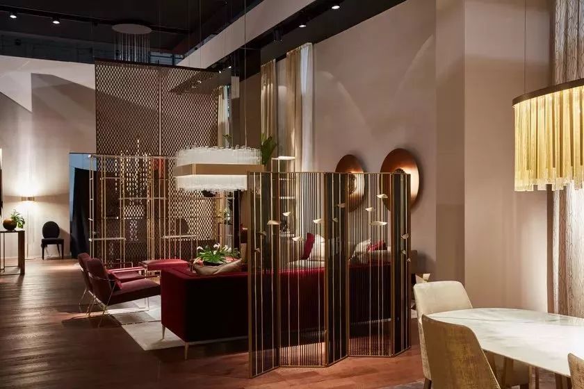 水磨石与黄铜 打造高级感家居-44