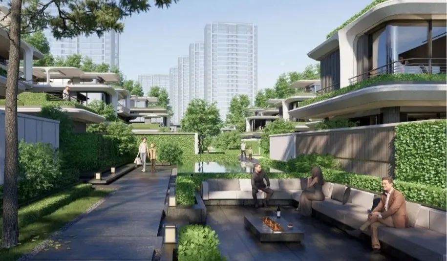 西安海逸长洲,西安融创揽月府丨中国西安丨UNA协和建筑,GOA大象设计,gad杰地设计-105