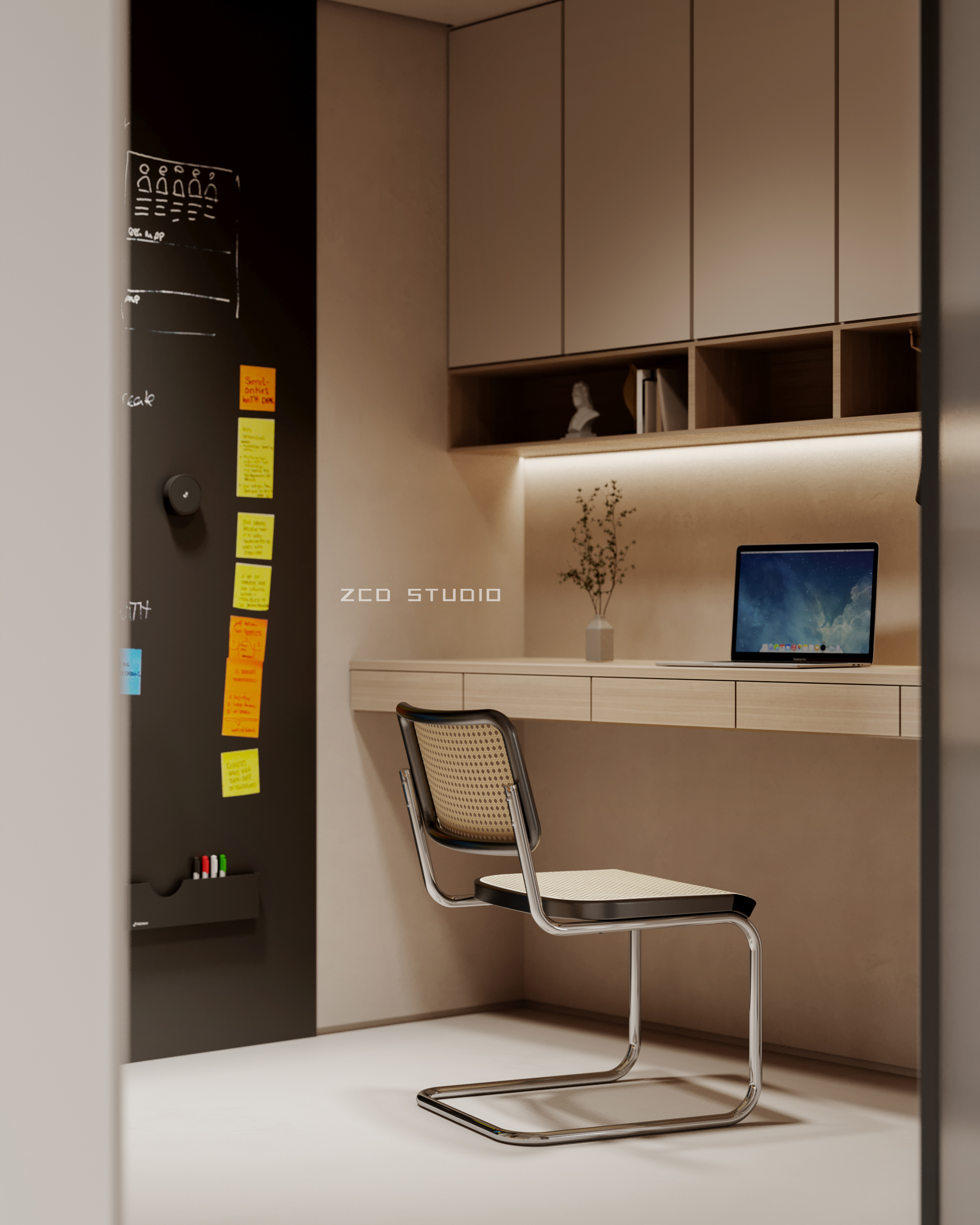 融合自然元素的 3Dmax CR5.2 室内设计案例-9