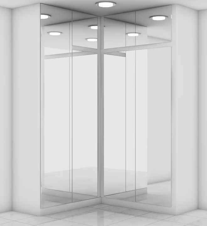 WARDROBE & LED WALL-12