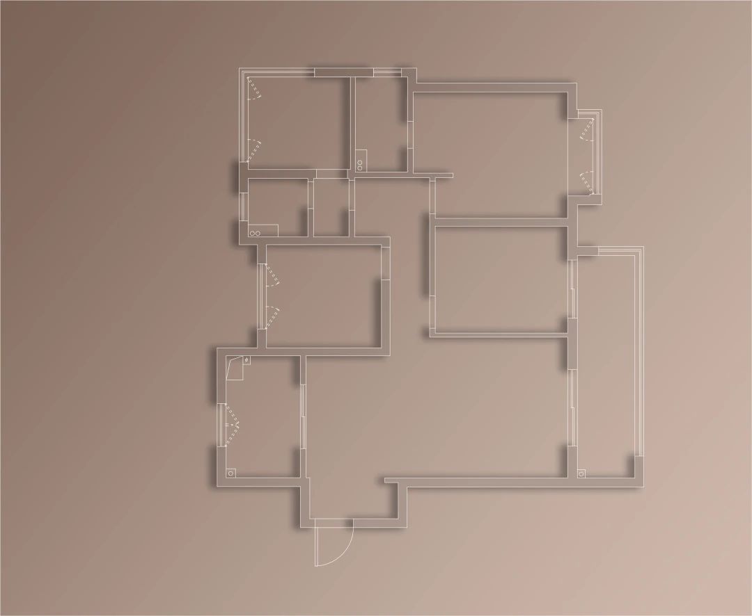 133㎡精装改造丨中国合肥丨深零设计-65