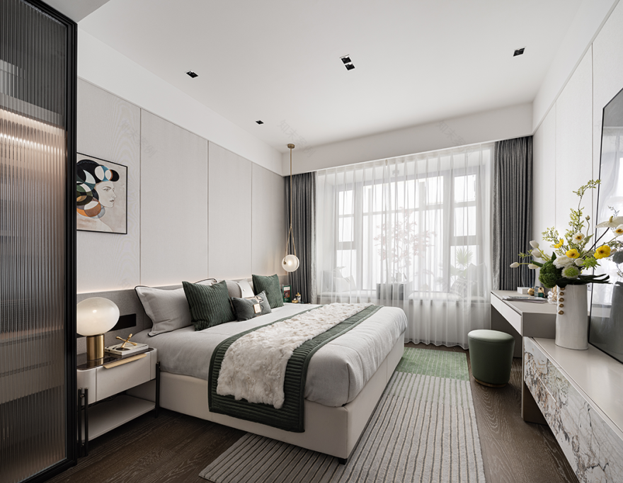 天津上实仰山样板间丨中国天津丨北京山禾金缘艺术设计股份有限公司-74