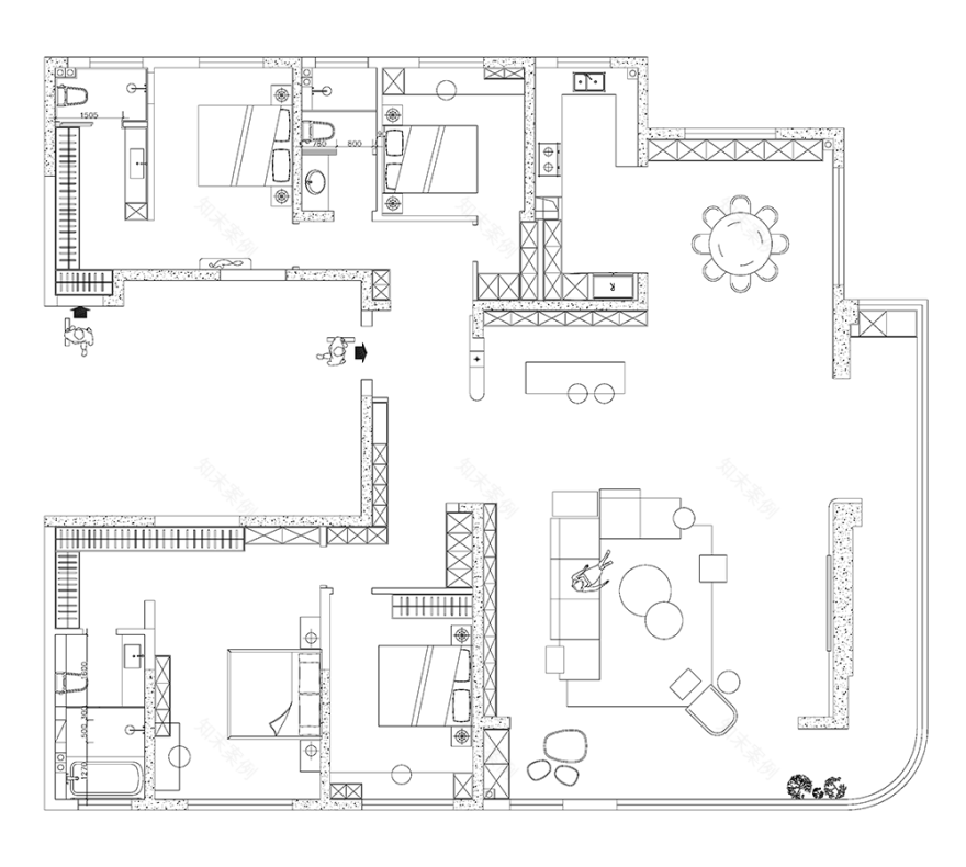 济南天风云墅丨中国济南丨济南元匠空间设计-46