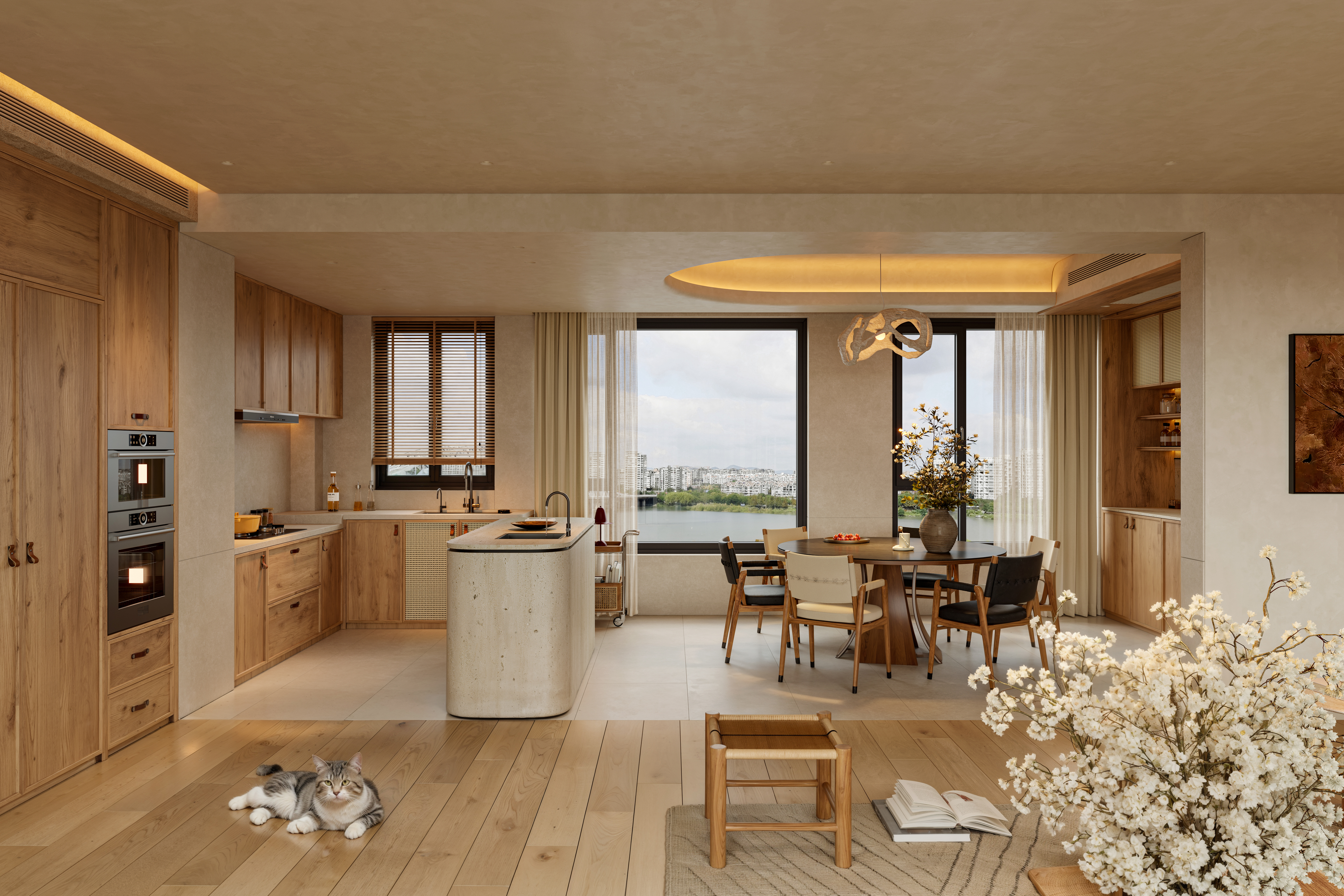 诧寂风客厅 诧寂风 诧寂设计 诧寂-8