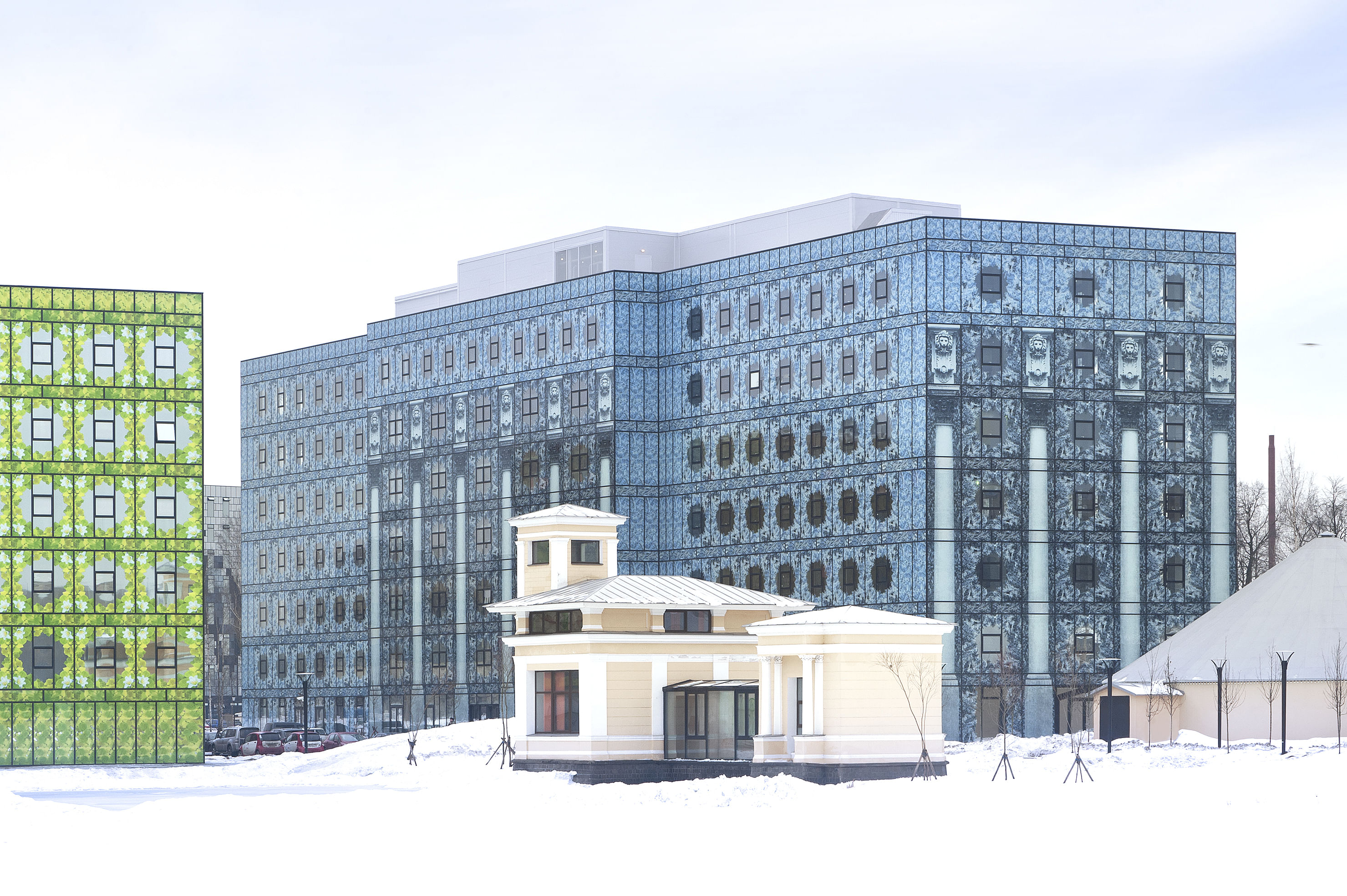 俄罗斯圣彼得堡四季建筑群丨Tchoban Voss Architekten-22