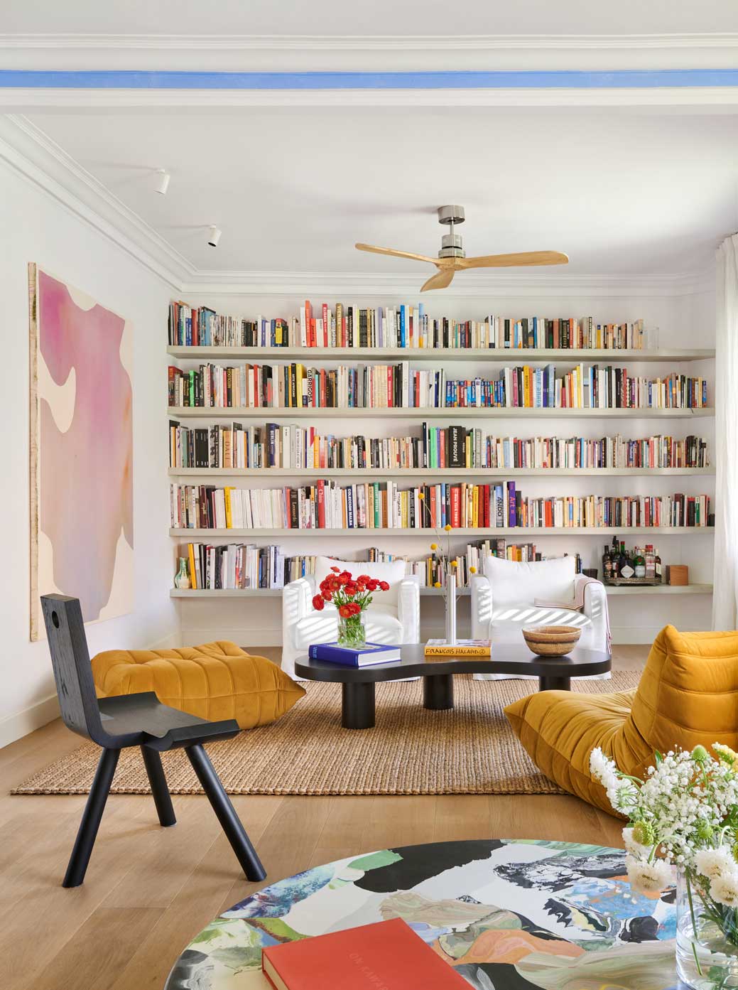 巴塞罗那设计师色彩斑斓的公寓-2