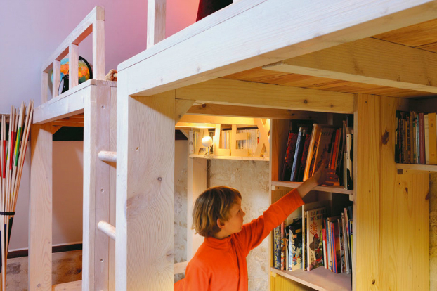 梦幻儿童阁楼卧室设计-10