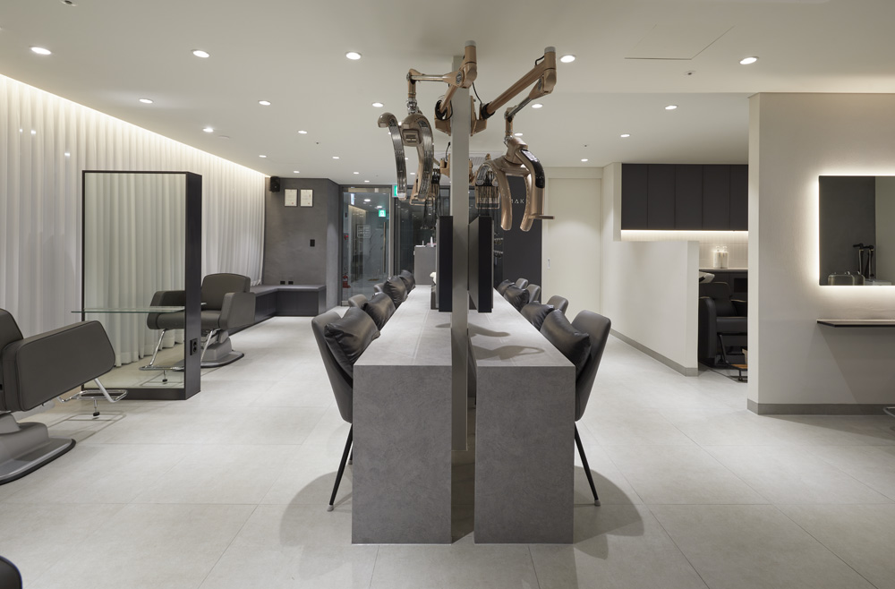 高级灰打造 26 平米奢华美容院-12