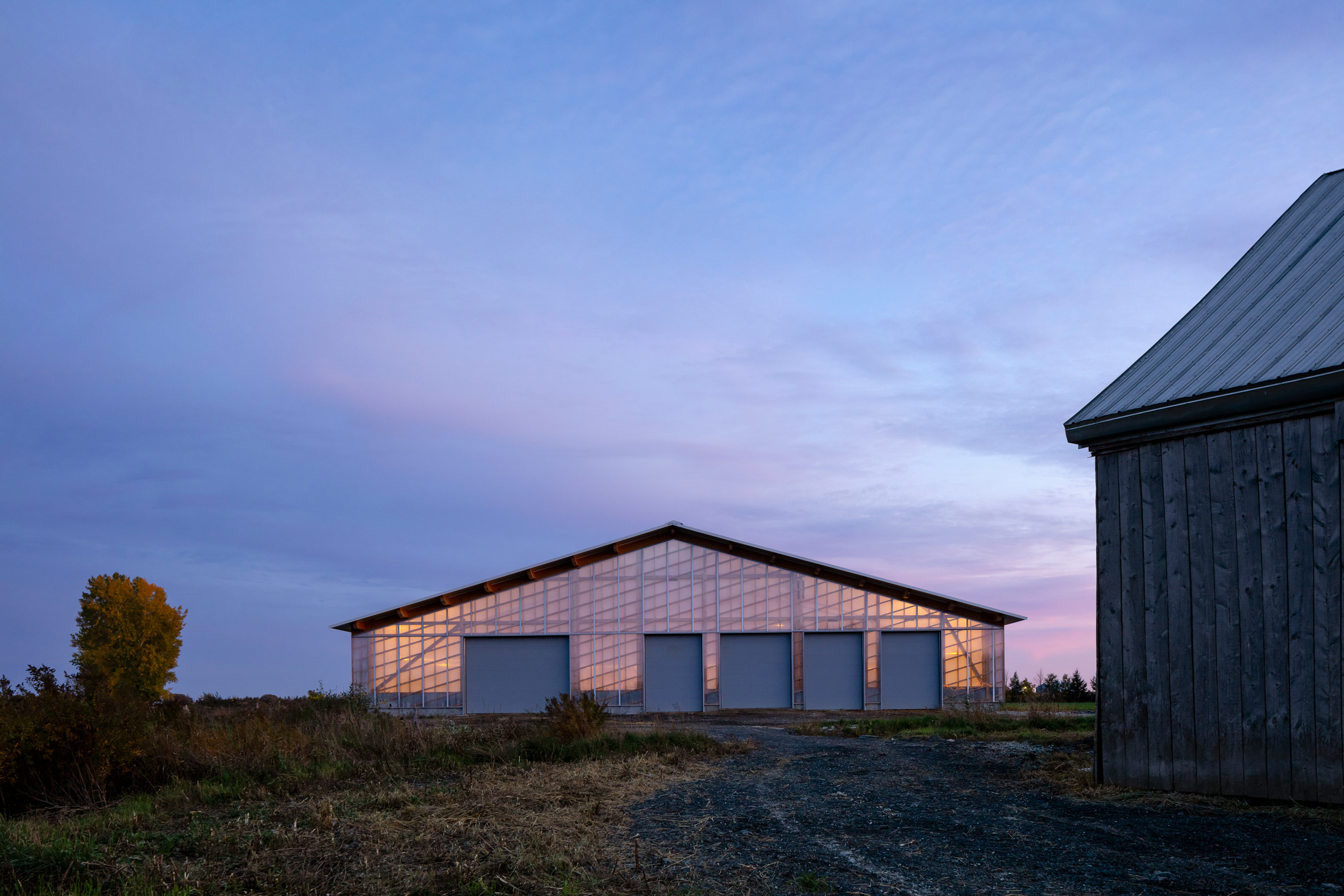 农舍新视野 | Quebec 有机奶牛场透明谷仓营造舒适生活-10