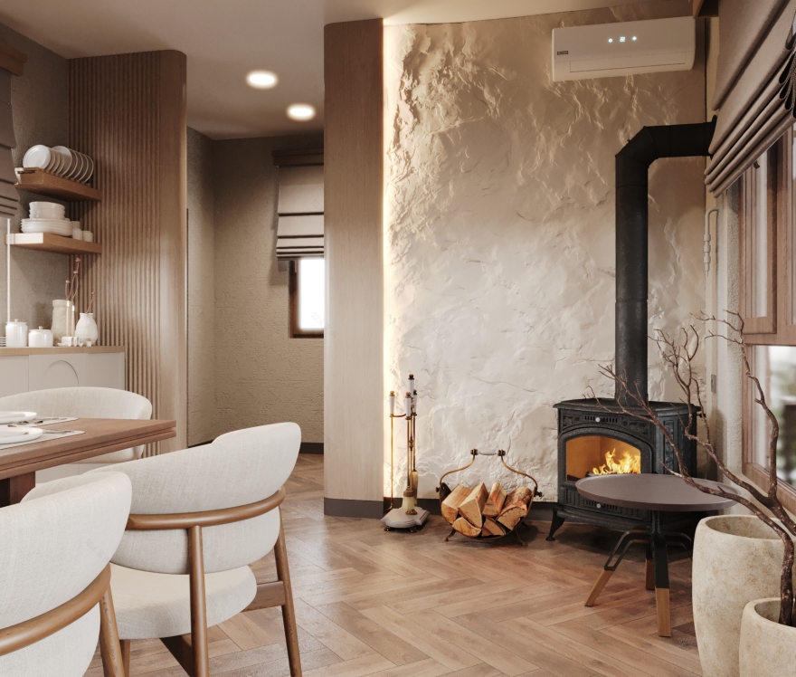 Restaurant Complex Exterior & Interior Design 220 m/2-13