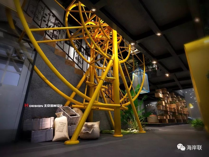 归本主义---仰望幸福的摩天轮,摩天轮咖啡设计方案-17