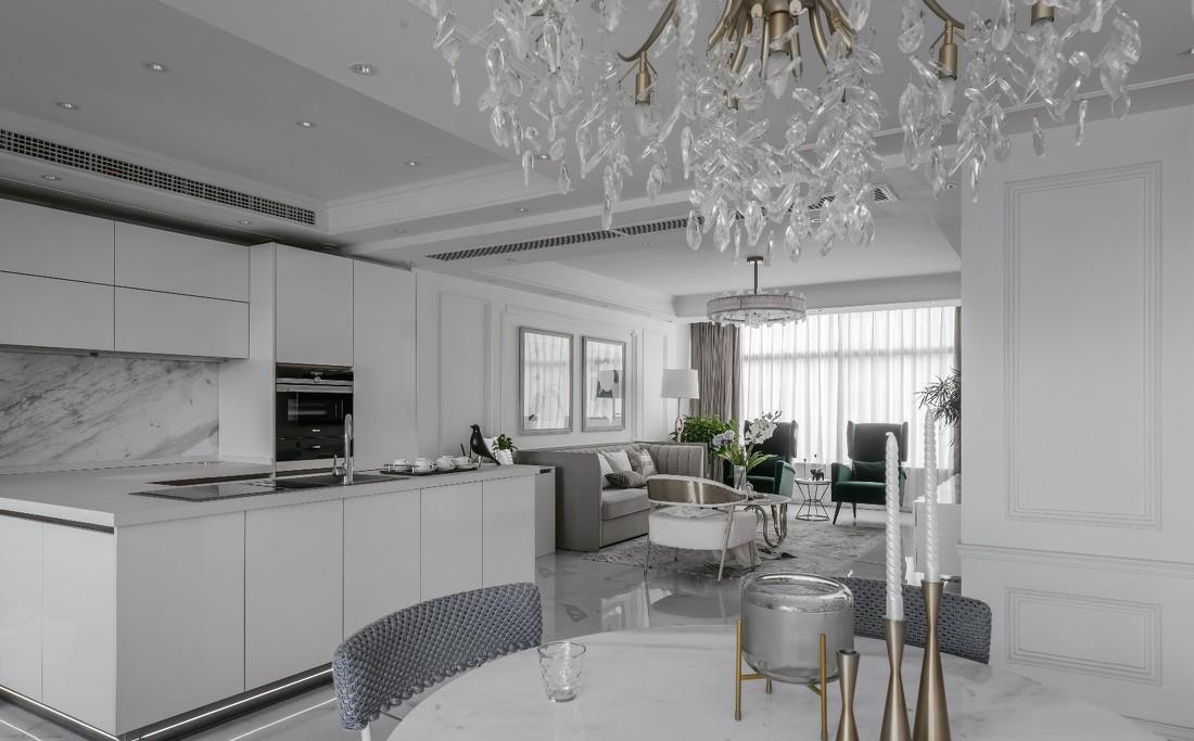 200㎡顶层复式,现代都市艺术栖居-14