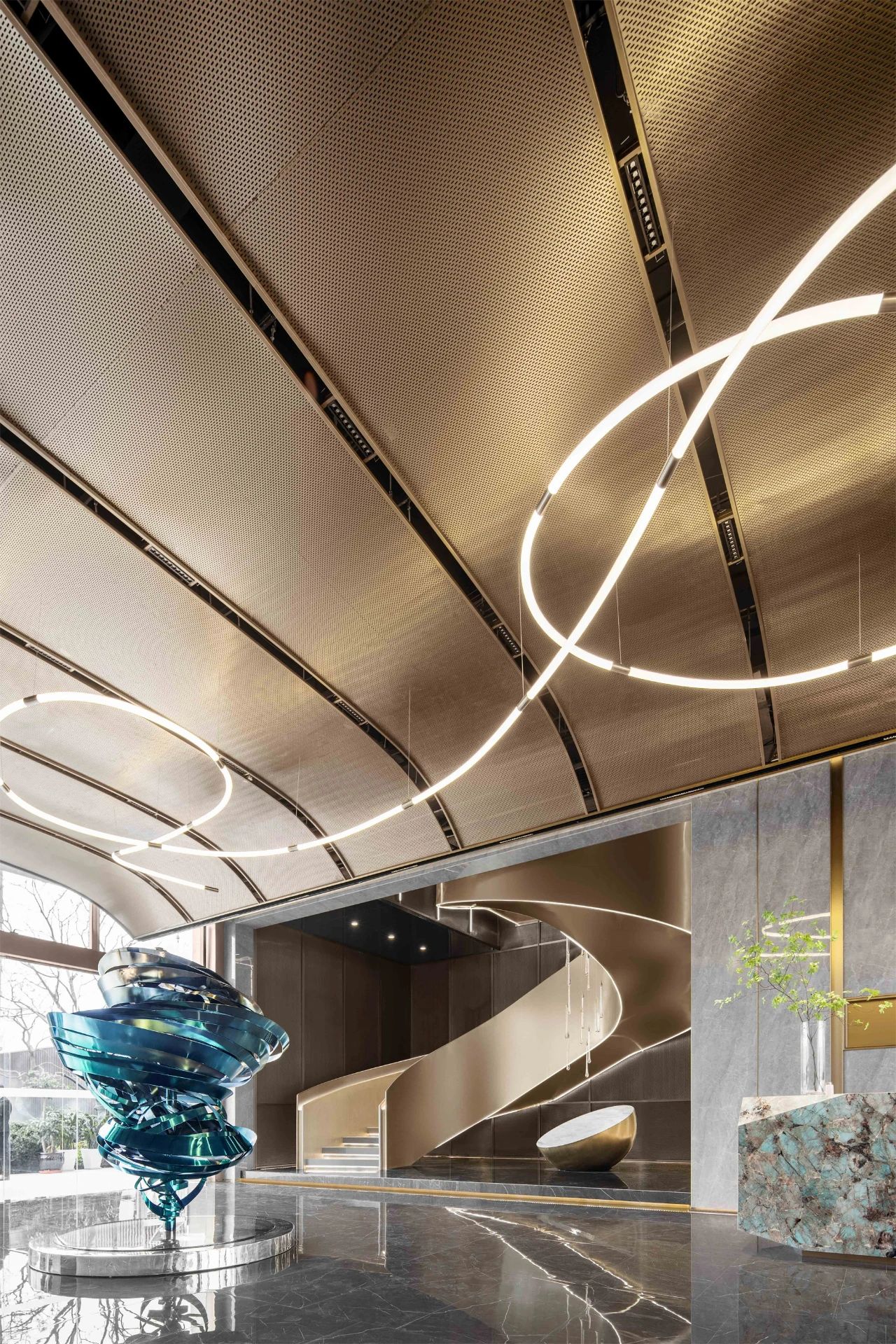 旭辉阜阳双清江来售楼处丨中国阜阳丨尚石设计-12