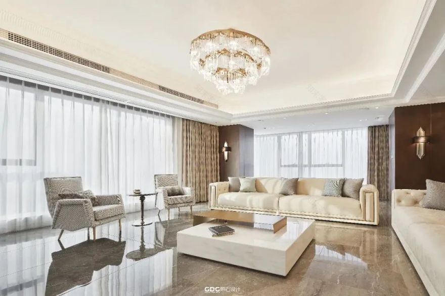 正大天峰住宅丨中国洛阳丨GDG煦石室内建筑设计咨询-21