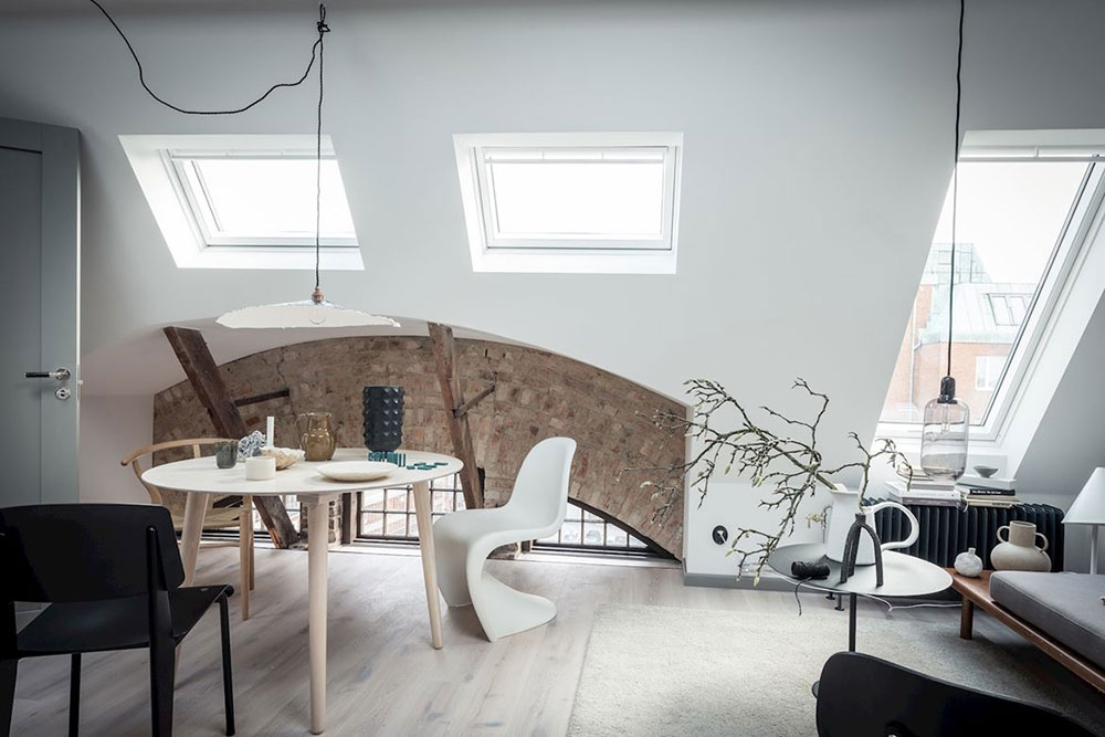 瑞典小阁楼公寓的精致设计-16