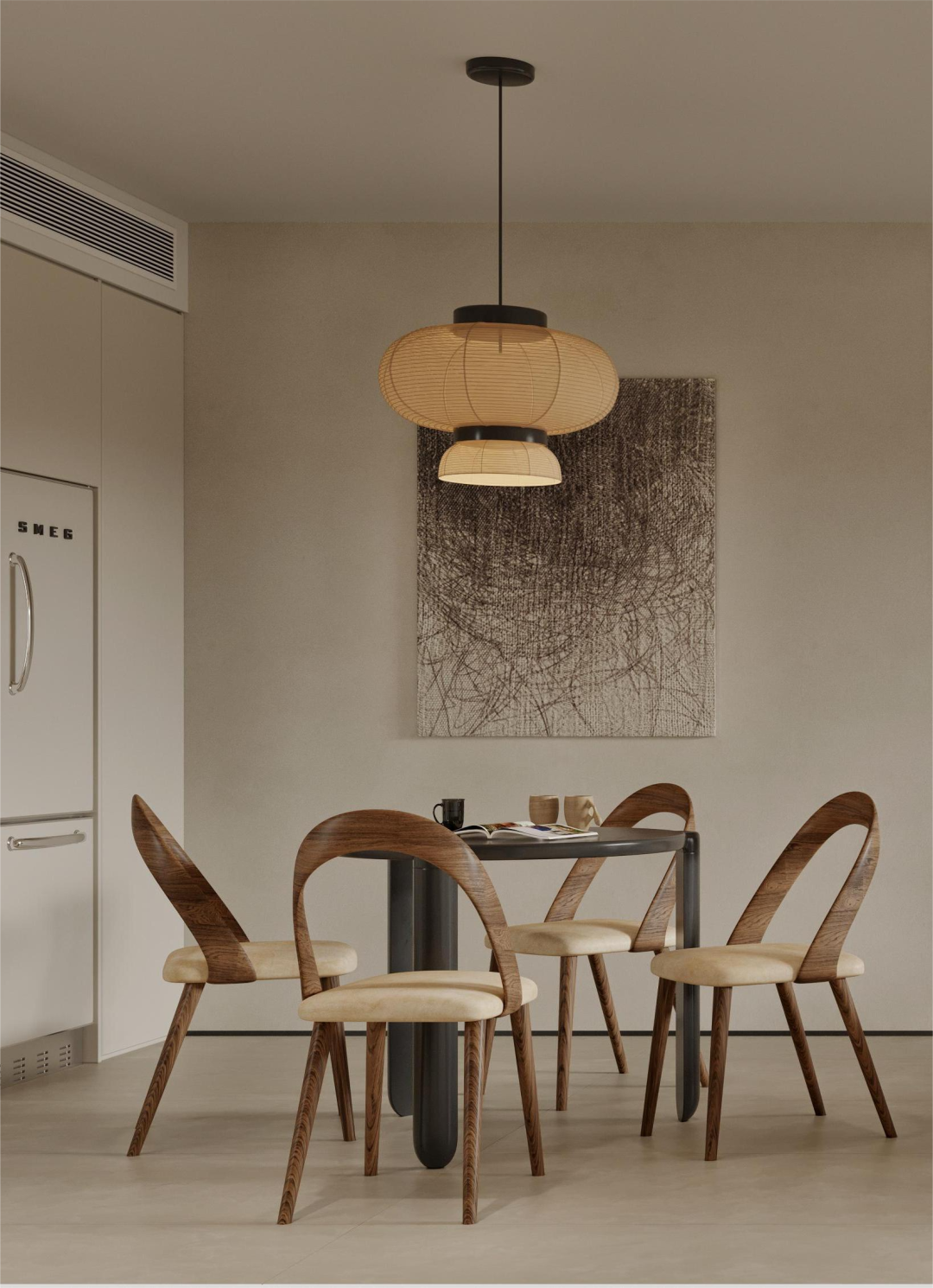 西安海亮德文郡私宅设计丨中国西安丨西安.大小空间设计-13