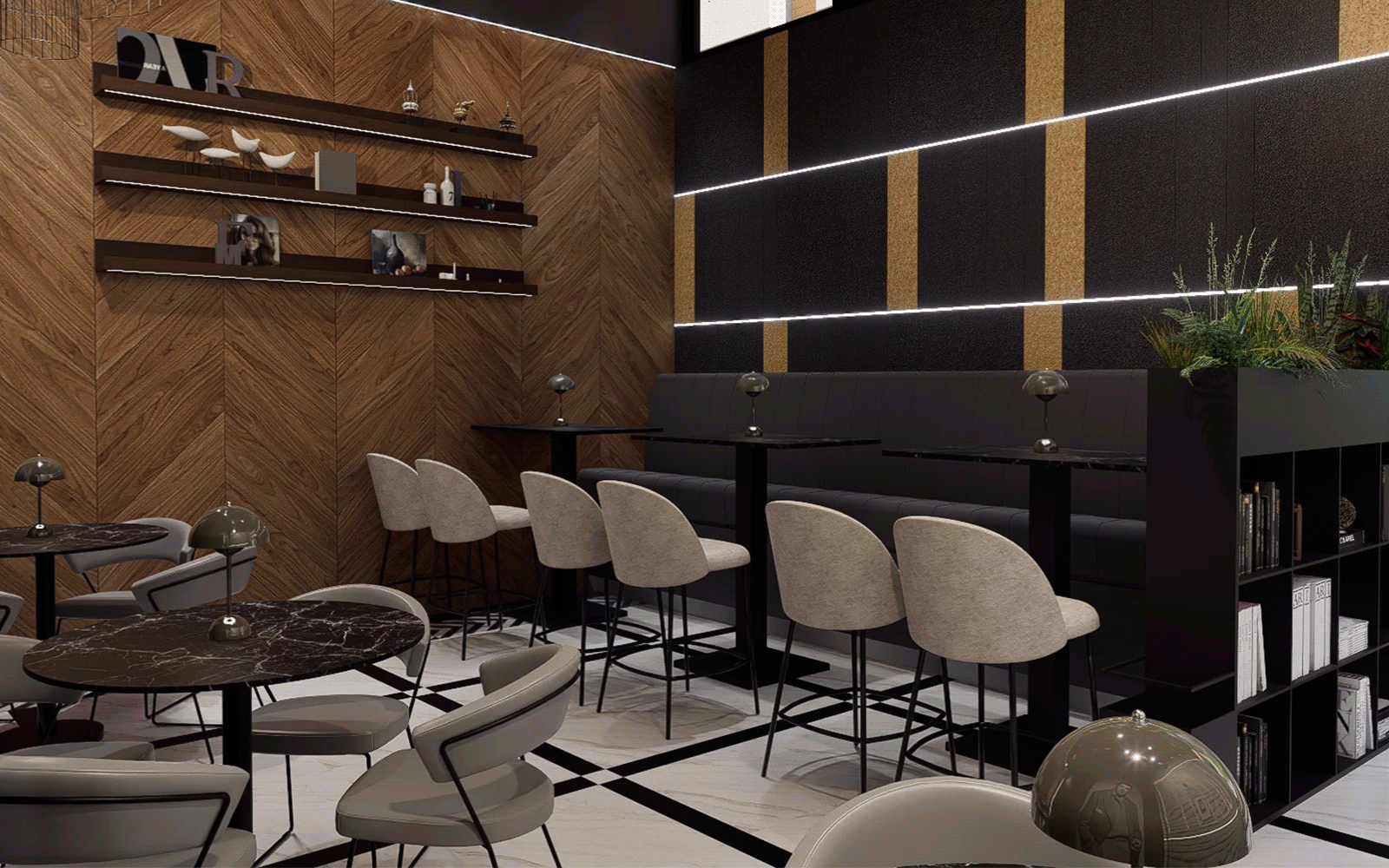 Bogart Café Bar工业风格咖啡馆室内设计丨克罗地亚丨M1st Design,室内设计师Matej Kušević-16