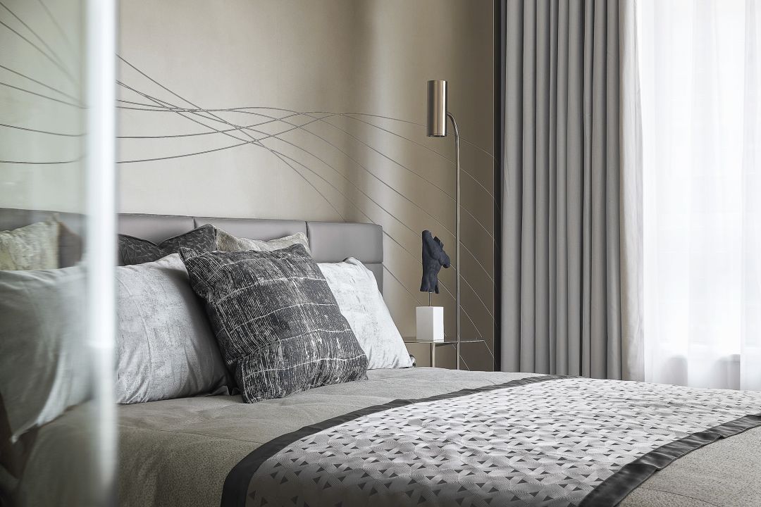 重庆龙湖揽境九曲河样板房——现代山水诗意空间-40