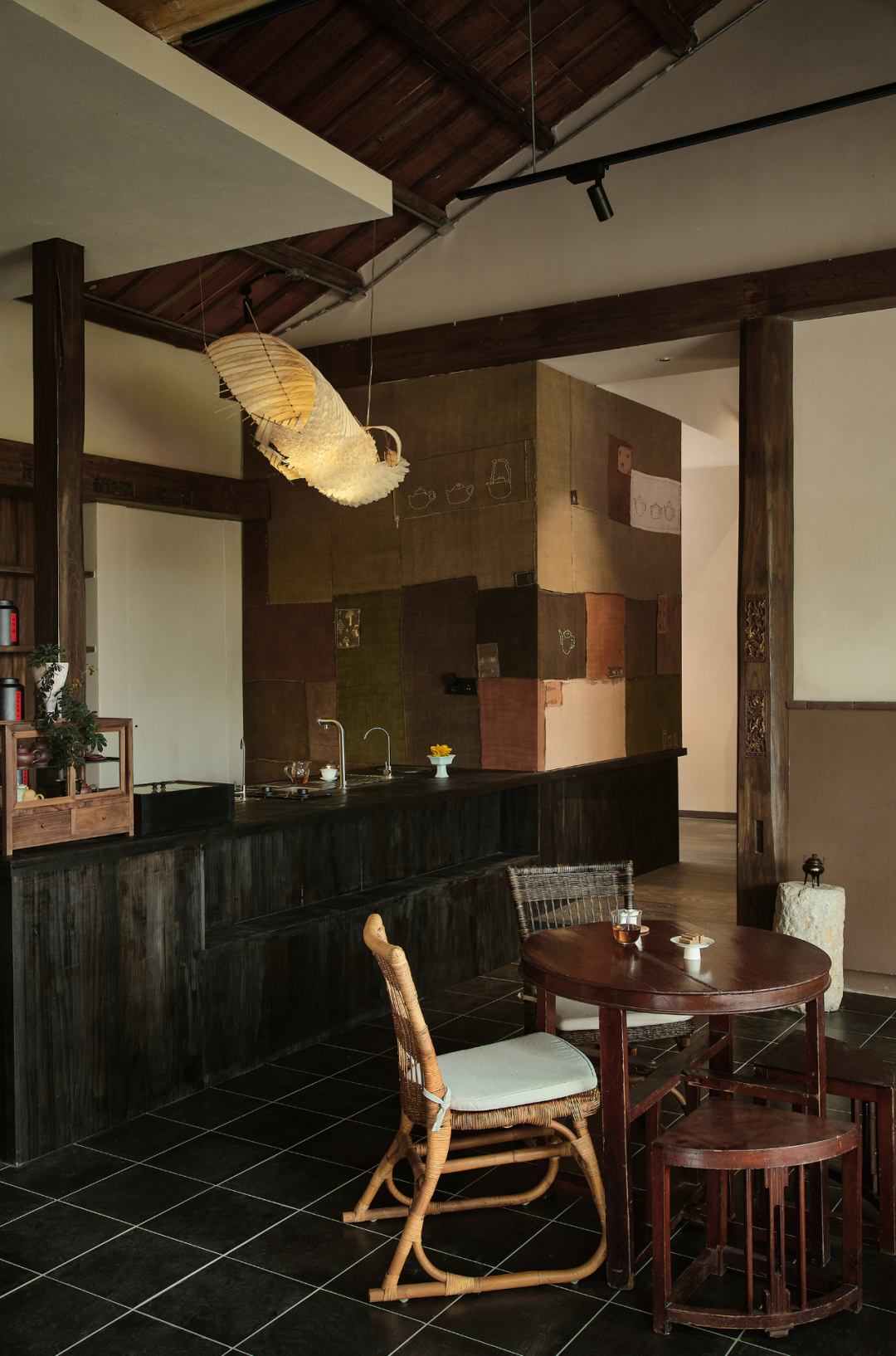 闭门即是深山  半日松风茶空间设计丨中国南京丨南京拙木空间设计-33