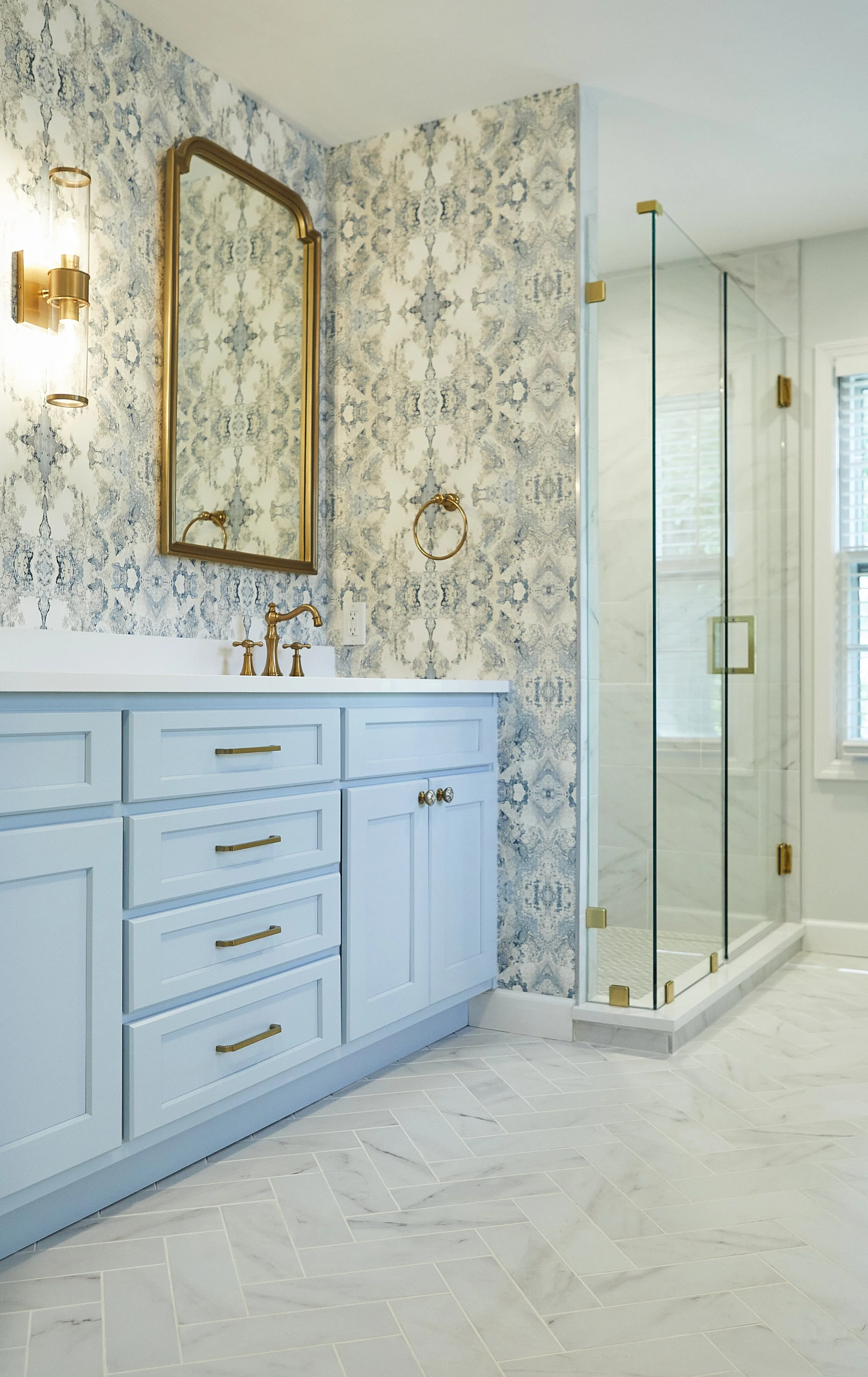 博德利小学浴室及门廊丨LU Design Build,设计师Jennifer Chapman-2