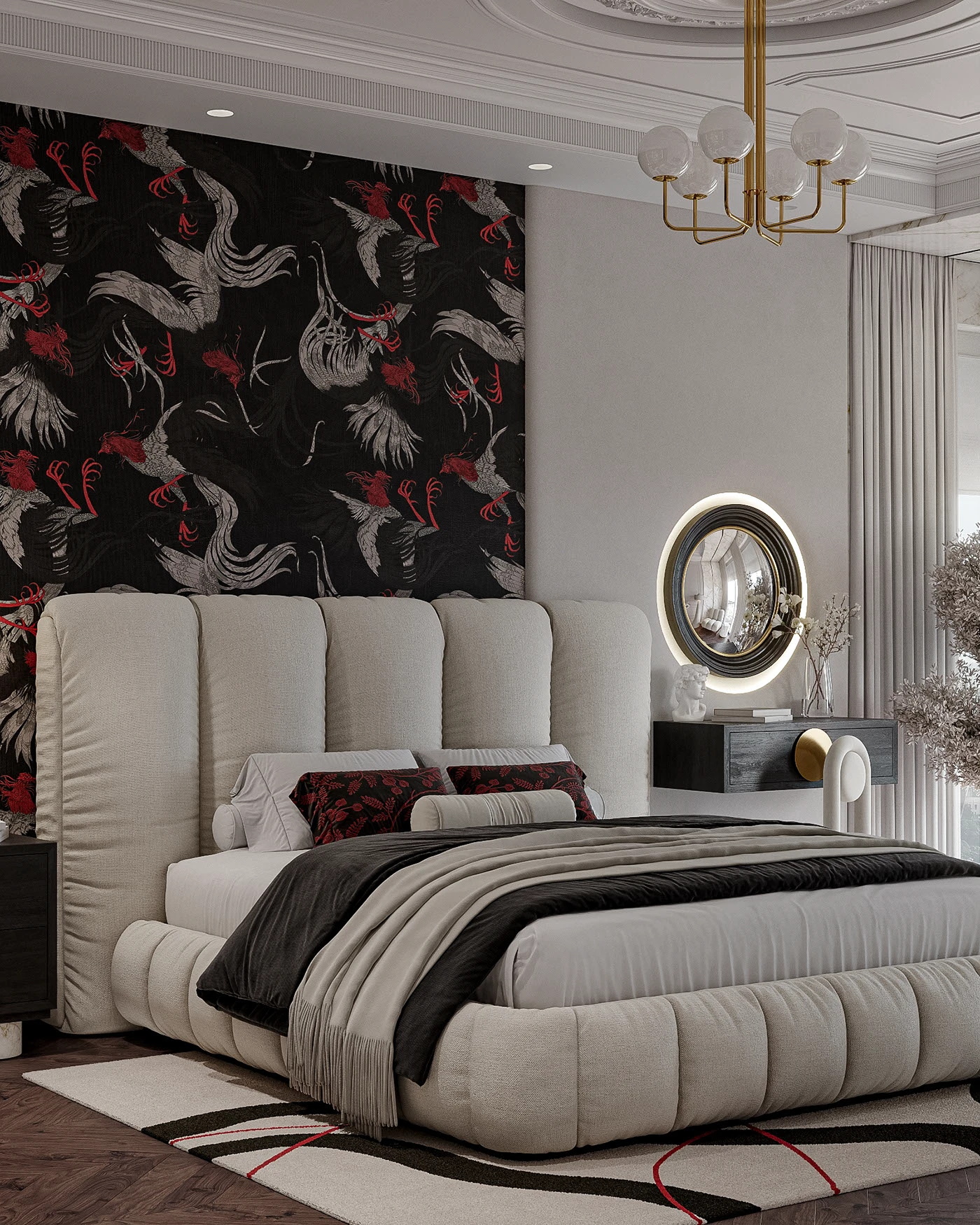 保加利亚 90 平欧式空间设计-27