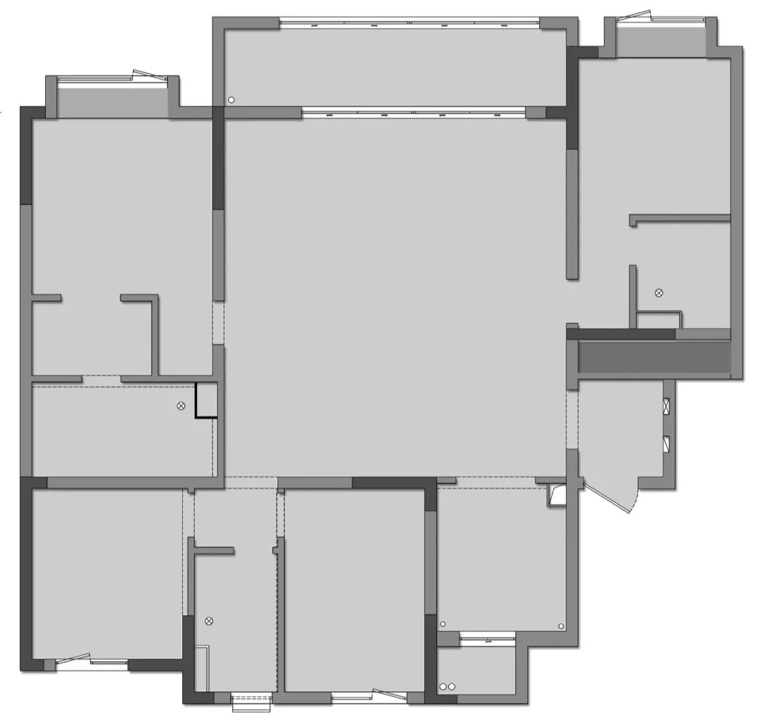 退休夫妻的舒适台式家居丨如壹建筑设计-6