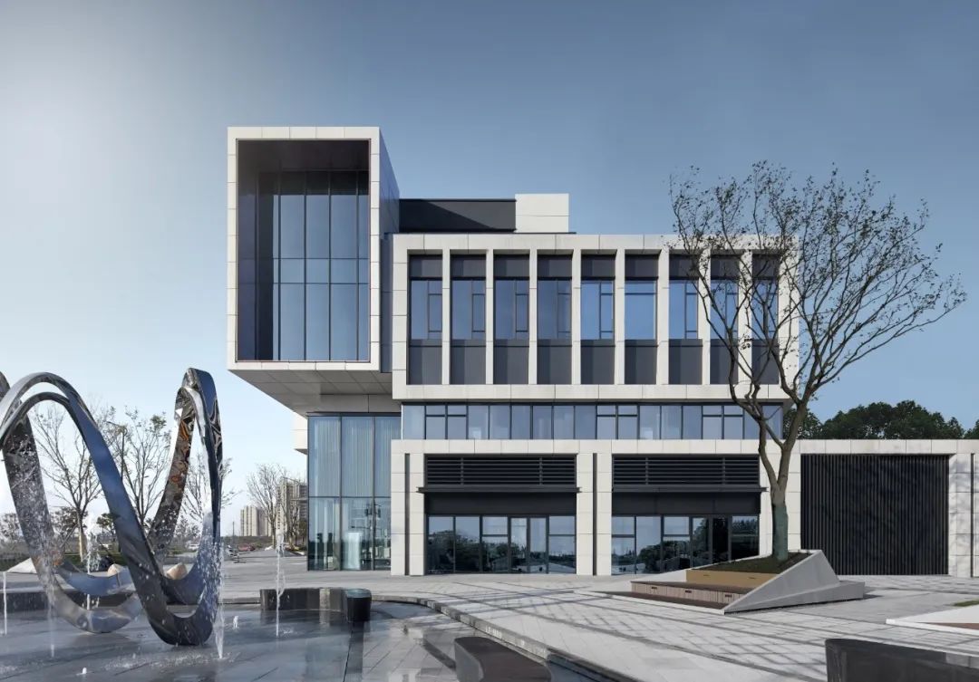  致逸设计丨嘉兴金地风华四海社区馆 建筑设计 丨中国浙江-26