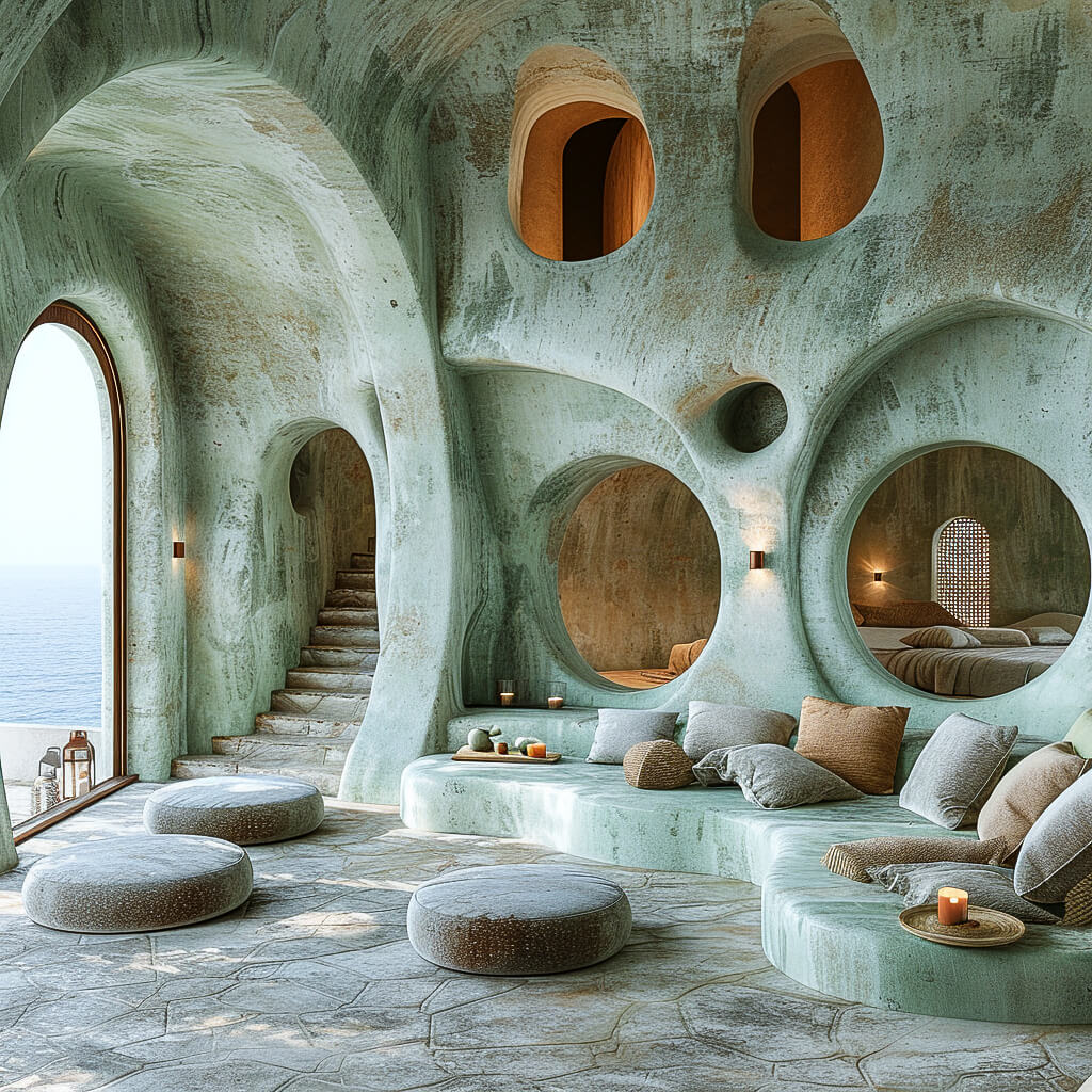 海岸七彩梦幻圆顶丨伊朗丨Mahdiye Amiri-15