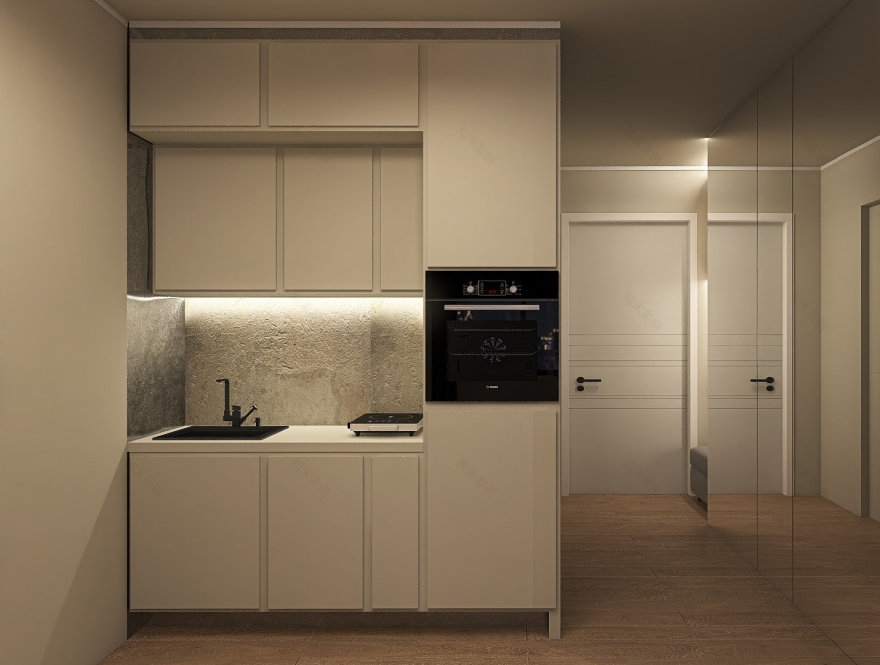 25平温馨二人“家庭小窝”室内设计-33