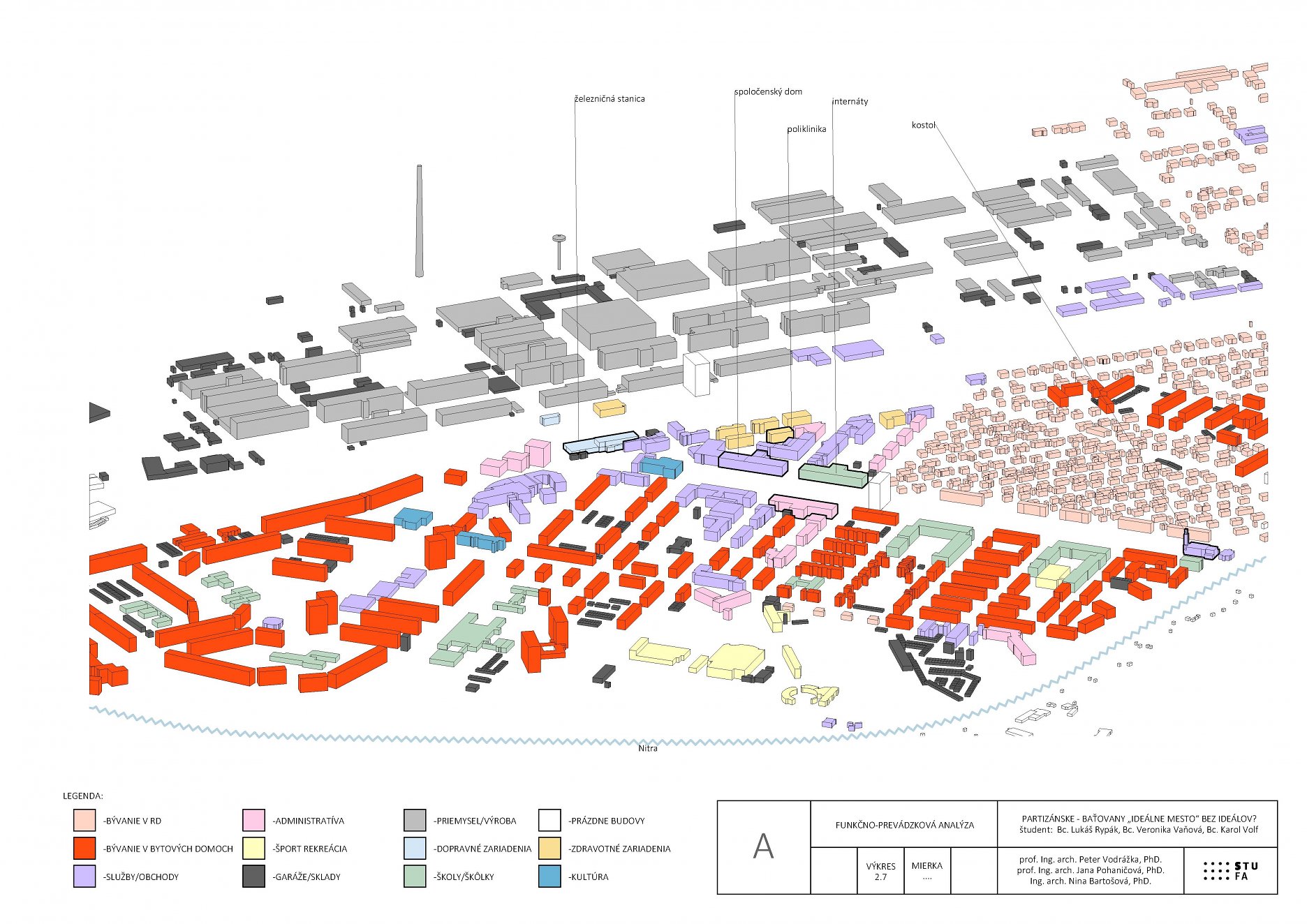 Partizánske  Baťovany工业区复兴设计方案丨斯洛伐克丨Bc. Lukáš Rypák等三人团队,与教授合作-24