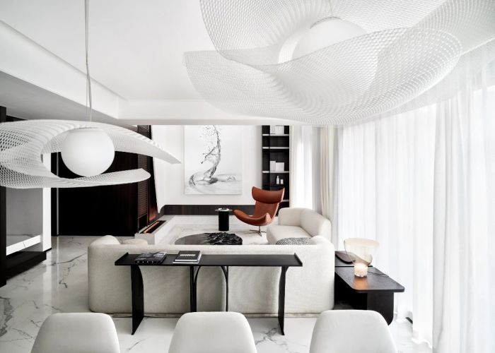 昆明中海云麓九里上下叠样板间丨中国昆明丨成都李益中空间设计-20