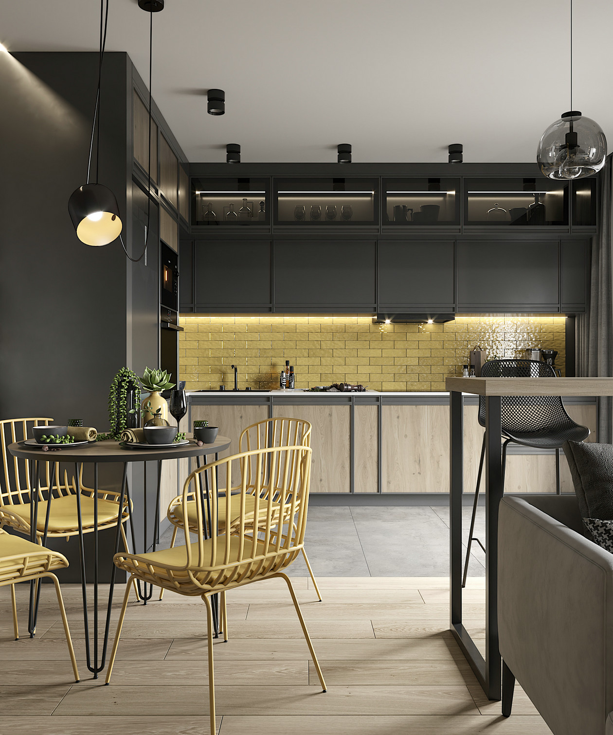 高级灰色系空间设计-8