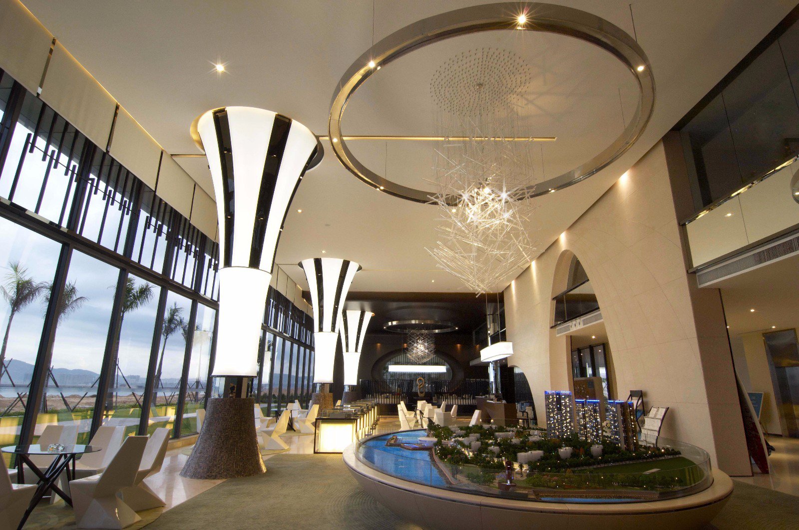 漳州君悦黄金海岸销售中心  深圳大易室内设计-9