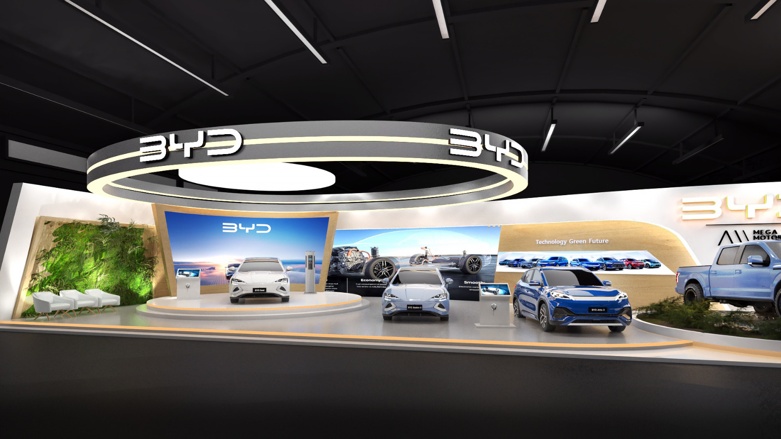 BYD Launch 汽车展厅-0