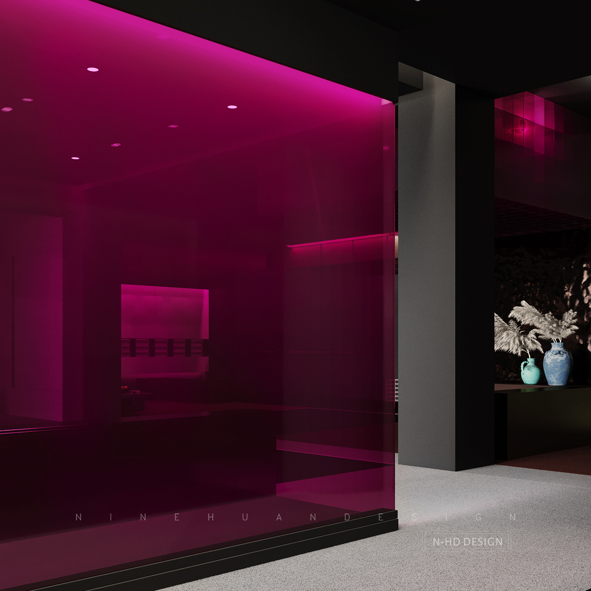 马来首家高端艺术品展厅 | 融合多元风格的极简艺术空间-15