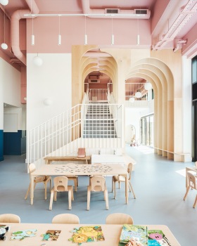鸟巢托儿所丨英国伦敦丨Delve Architects