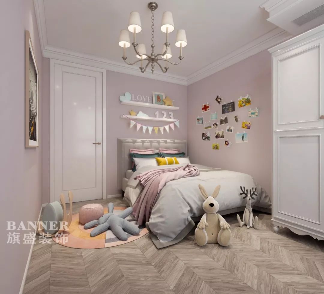 年轻小爸爸的 142㎡现代简约美式之家-30