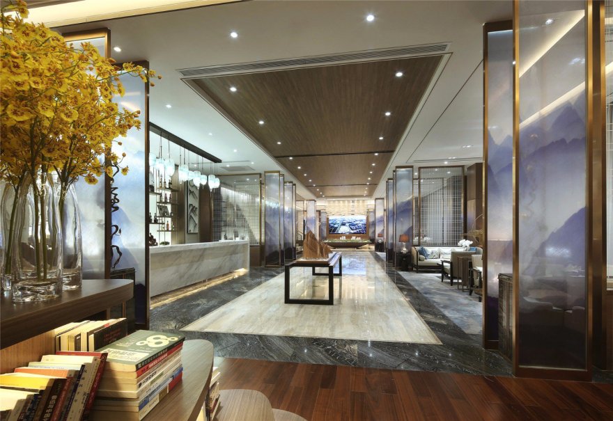 天津旭辉生态城陸號院售楼处 上海大研建筑设计-16