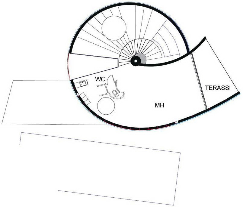 芬兰螺旋形住宅——独特空间与光照处理-25