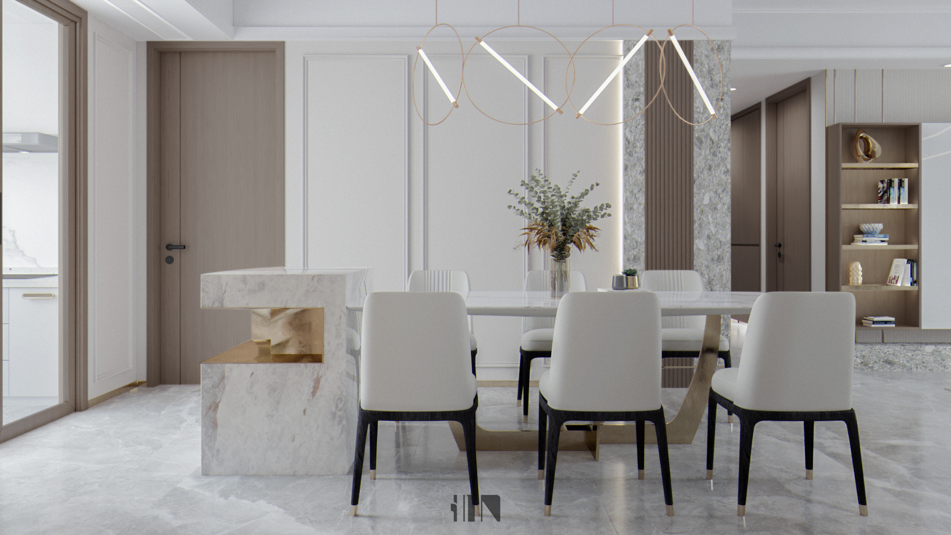 中海黄龙云起住宅设计丨内舍·石言-12