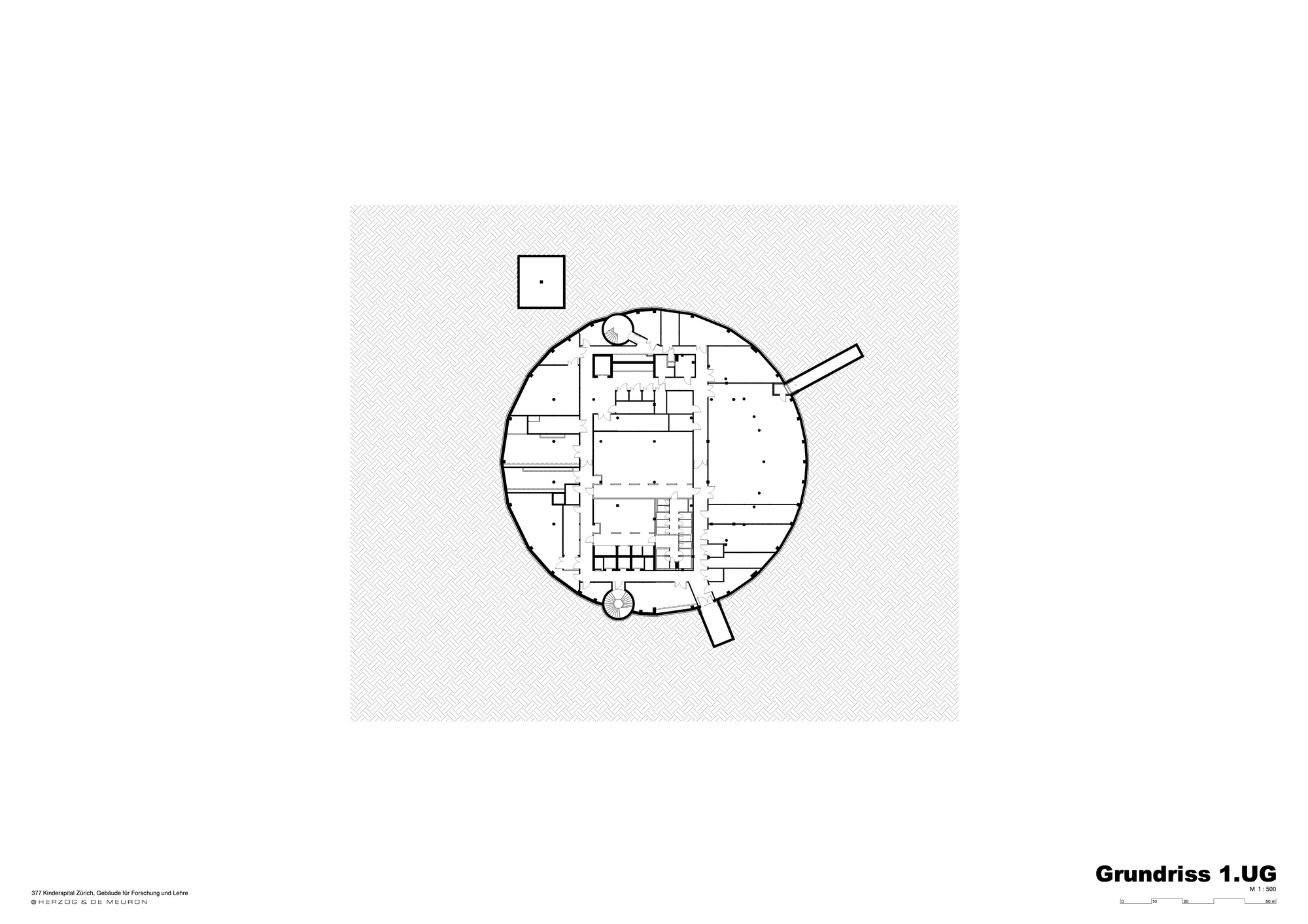 苏黎世大学儿童医院丨瑞士苏黎世丨Herzog & de Meuron-63