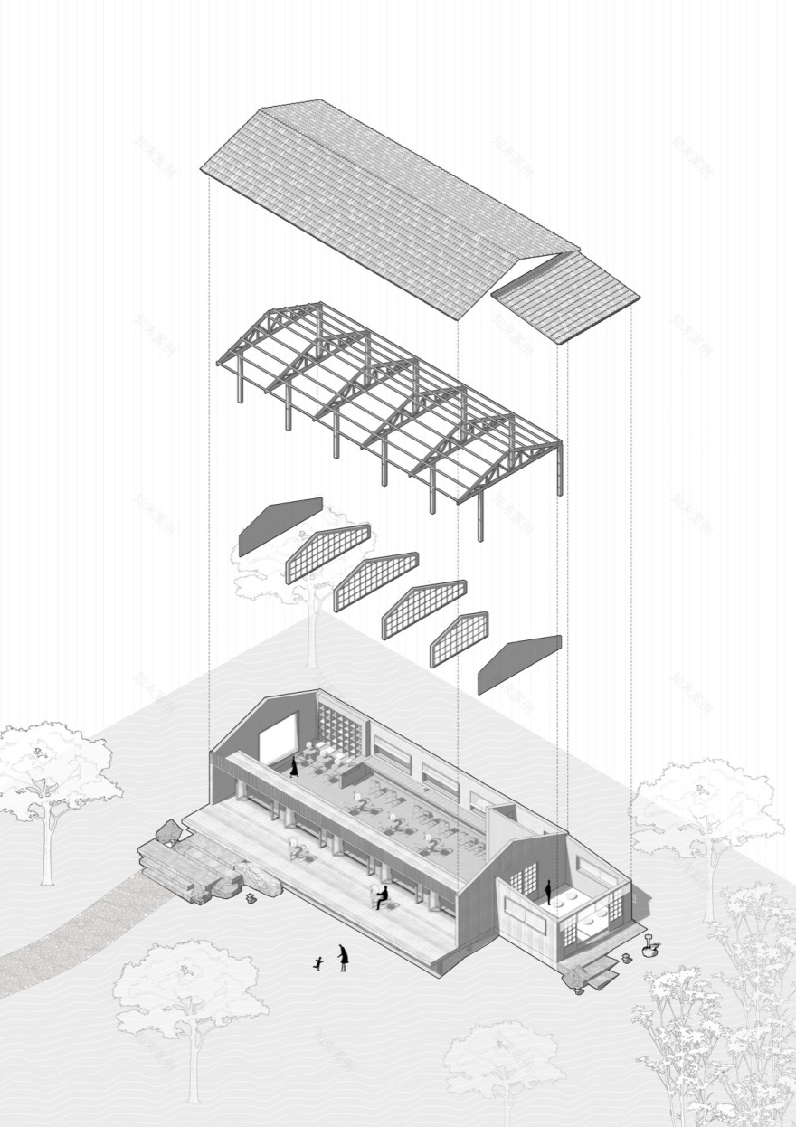 高峰禅寺下的栗林小院丨中国湖州丨平介设计,苏州大学-53